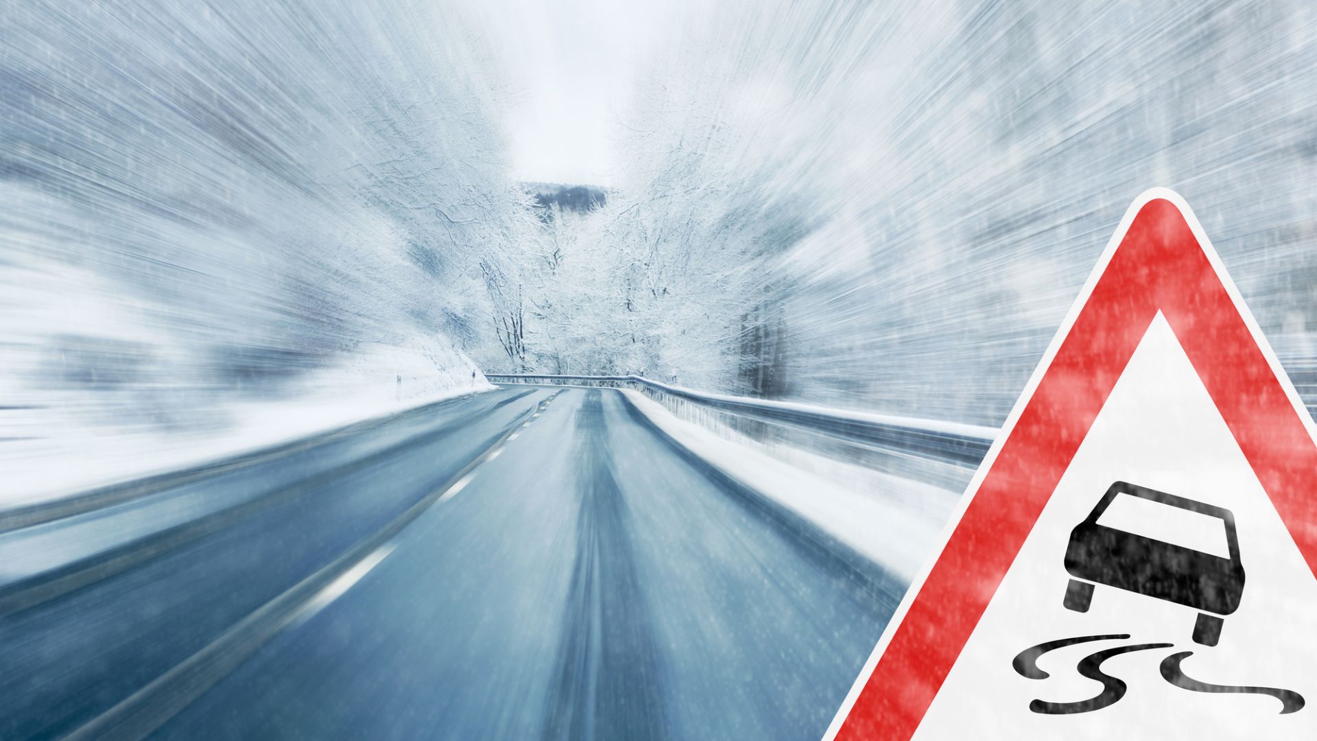 Black ice can occur almost anywhere.