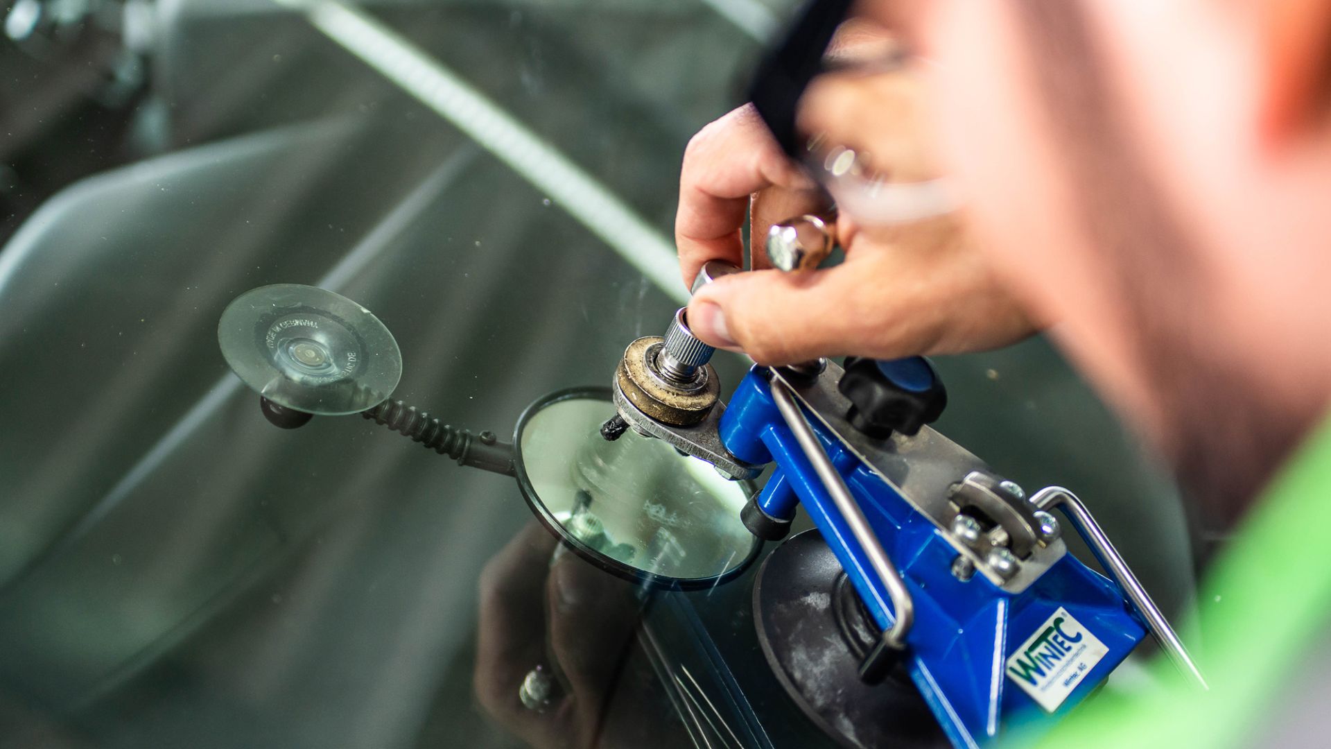 Filling in those smaller cracks.