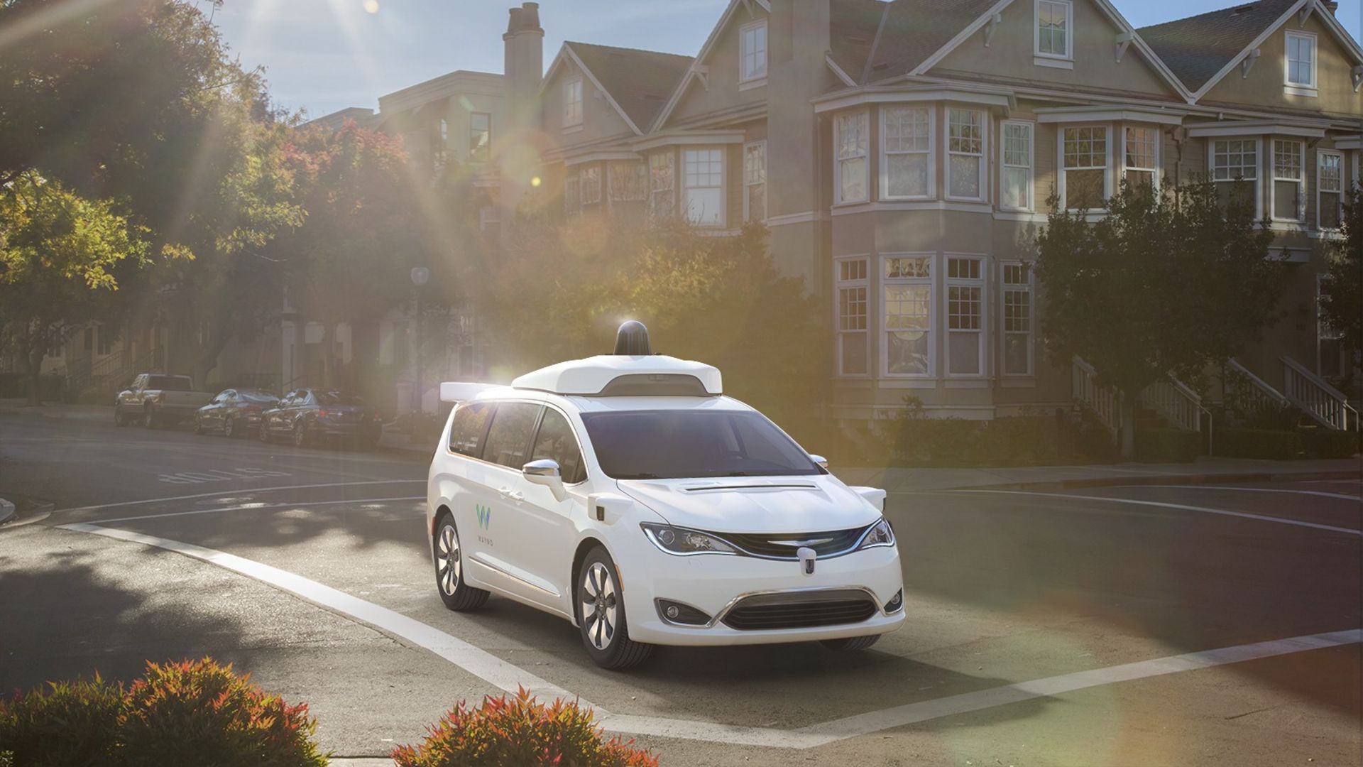 Waymo's prototype autonomous car. 