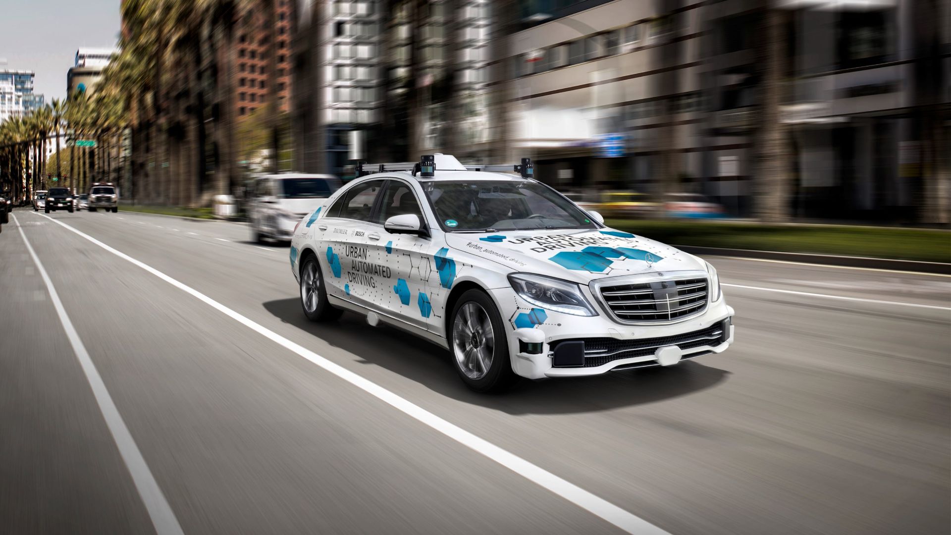 Daimler's Drive Pilot prototype. 