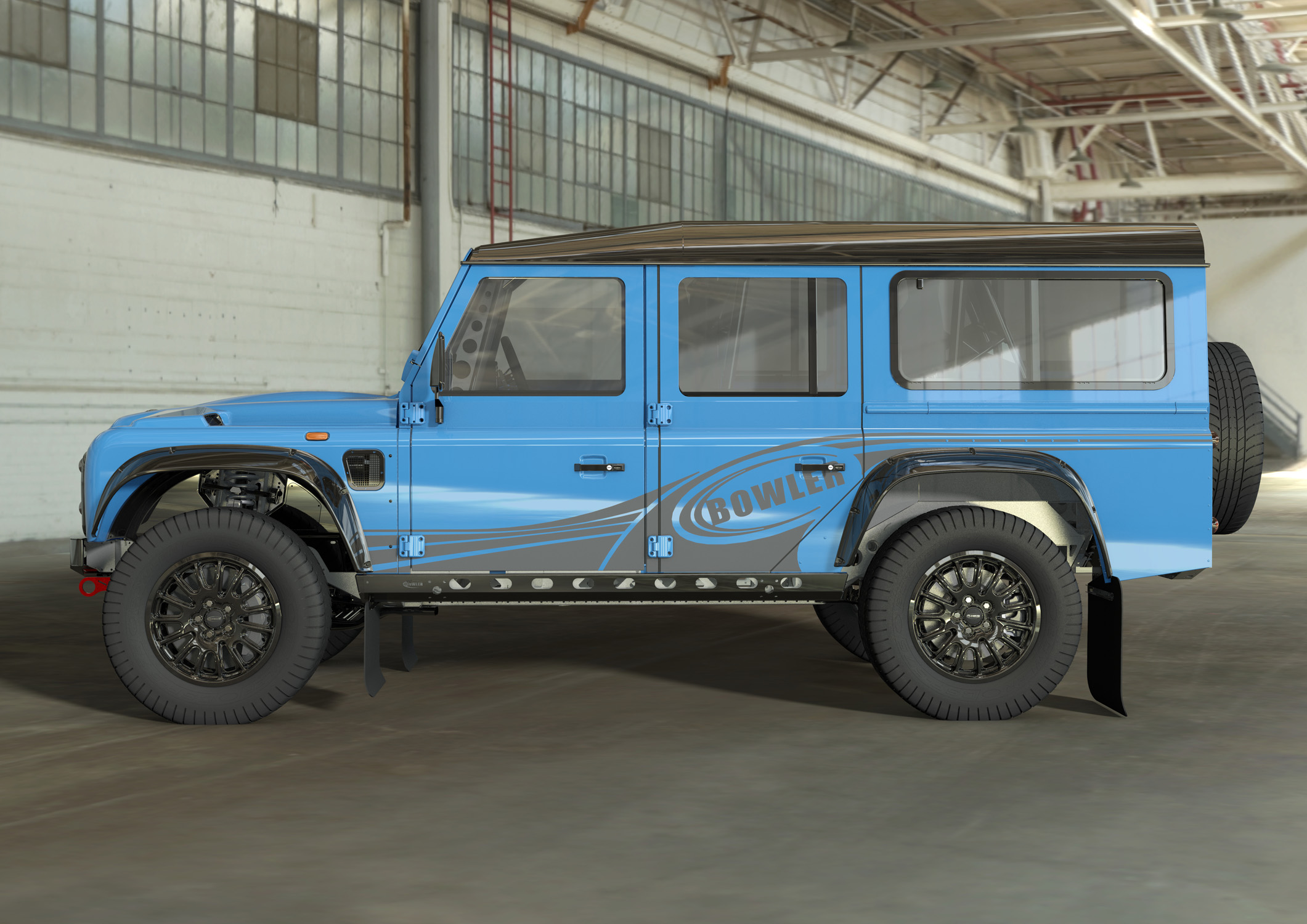 Classic Land Rover Defender 110 Is Reborn as 566-HP, Supercharged