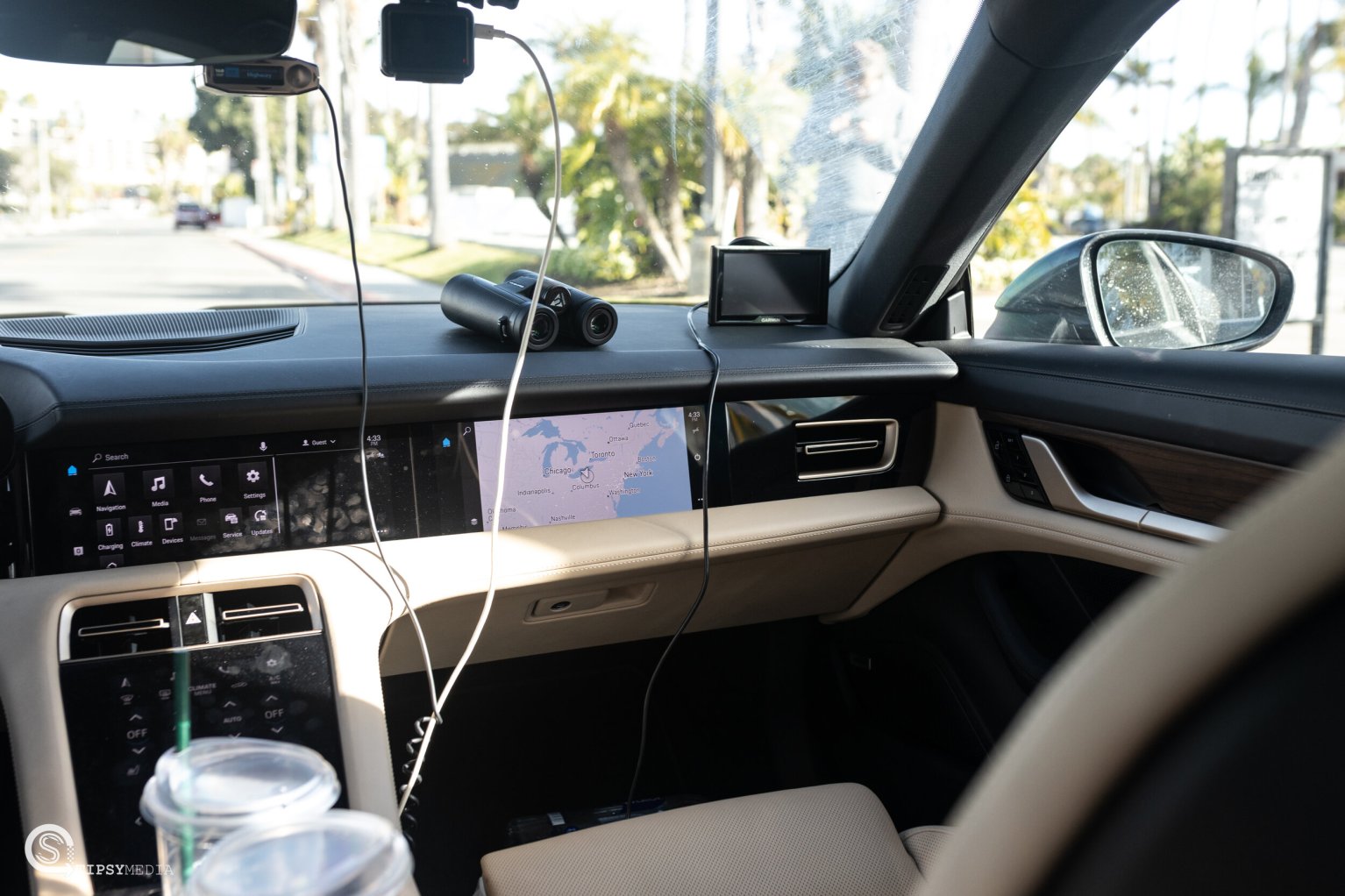 A Porsche Taycan Just Beat Tesla for the Fastest EV Cannonball Run Record
