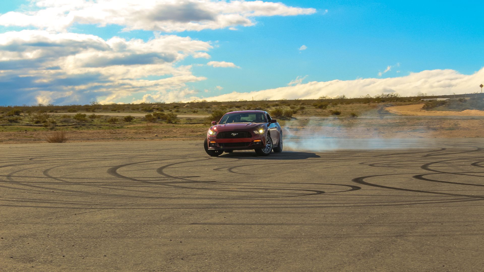 Both traction control AND stability control are off here. 