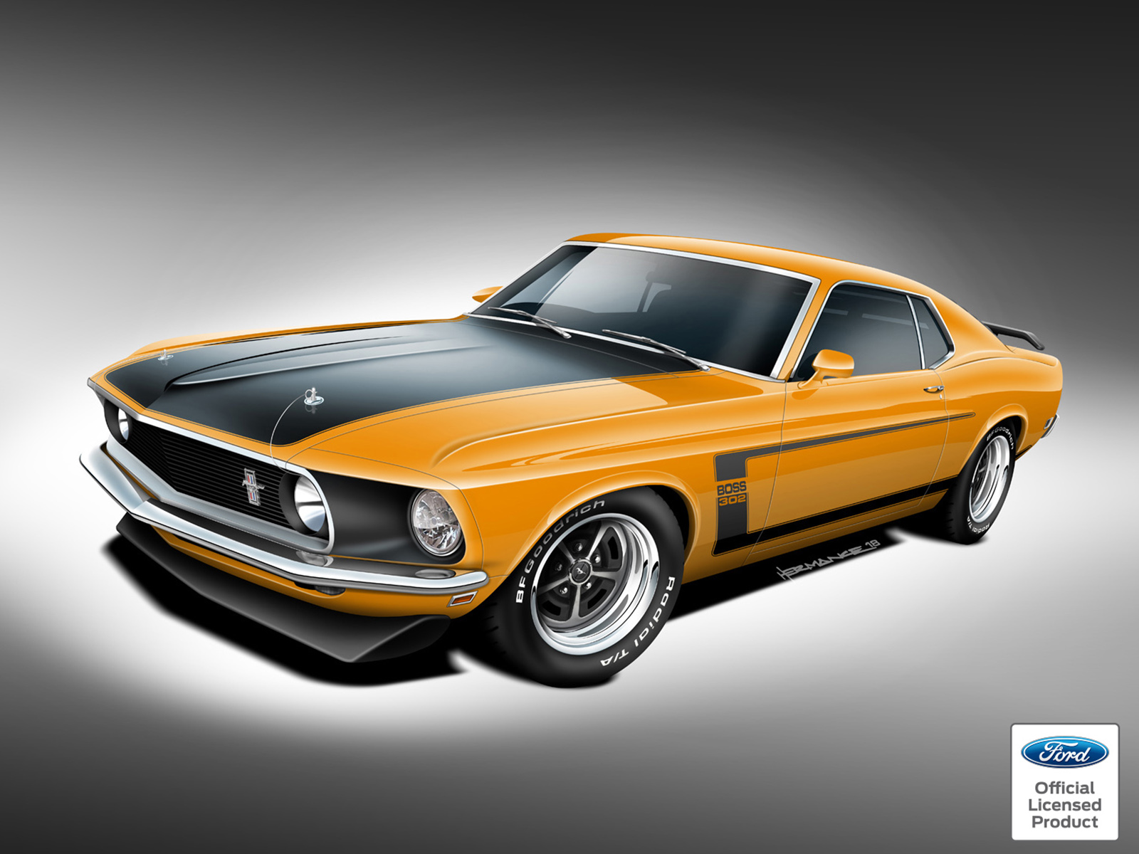 A Boss 302.