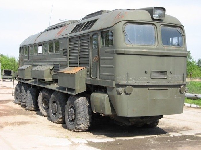 The Legend of Russia's Lost Diesel-Electric 12x12 Overlanding Train