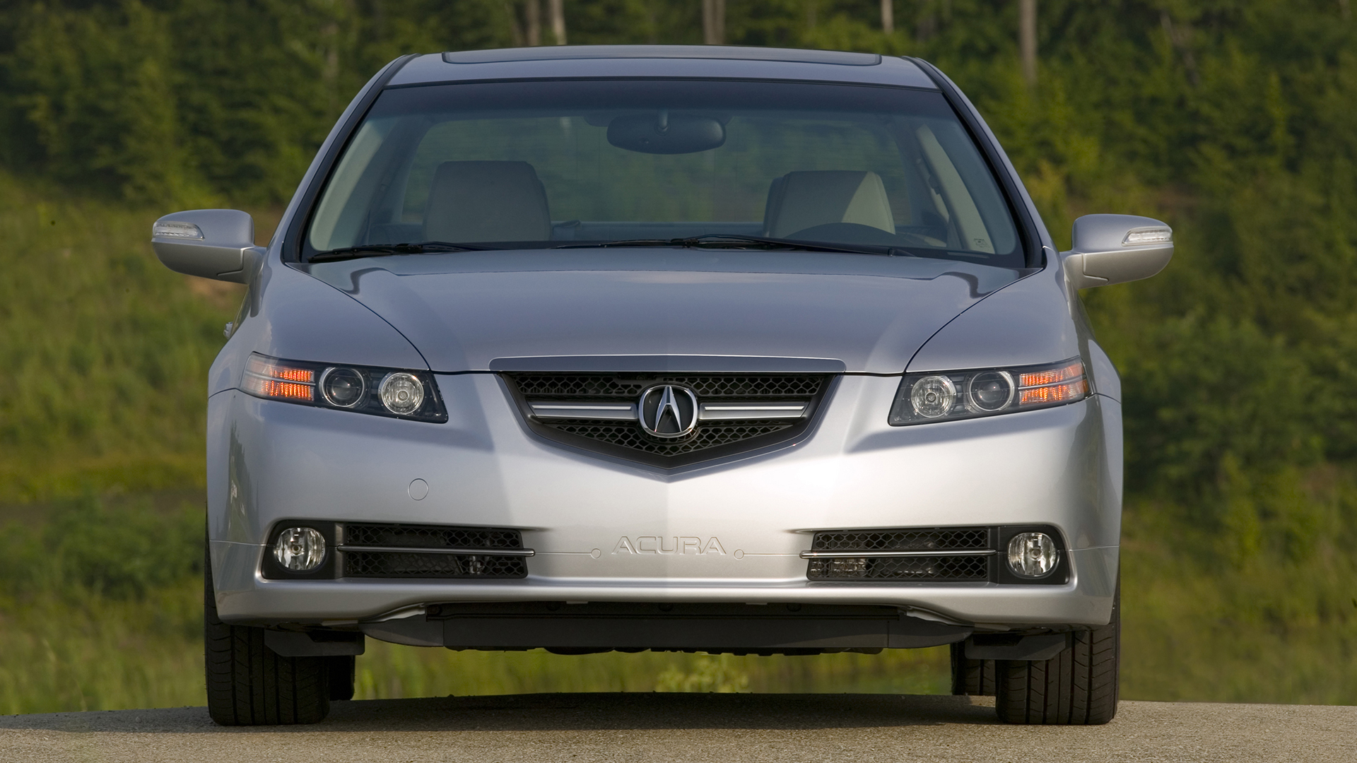 The front end of the 2007-2008 TL Type S.