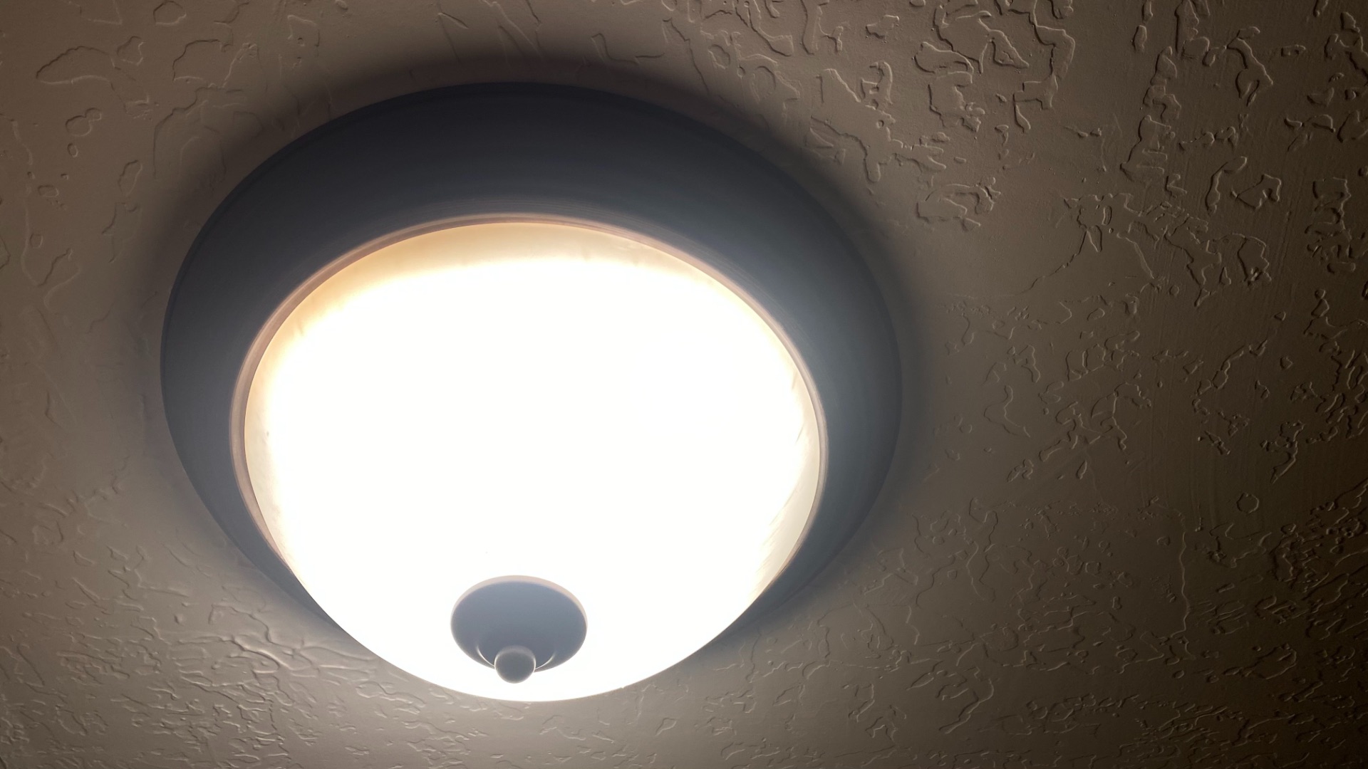 The old, interior fixture.