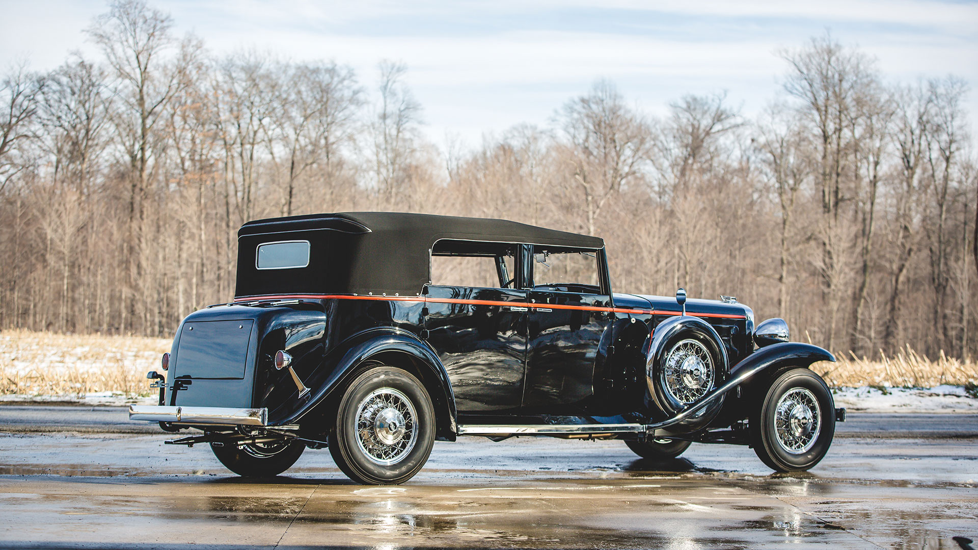 1931 Marmon Sixteen Convertible Sedan by LeBaron