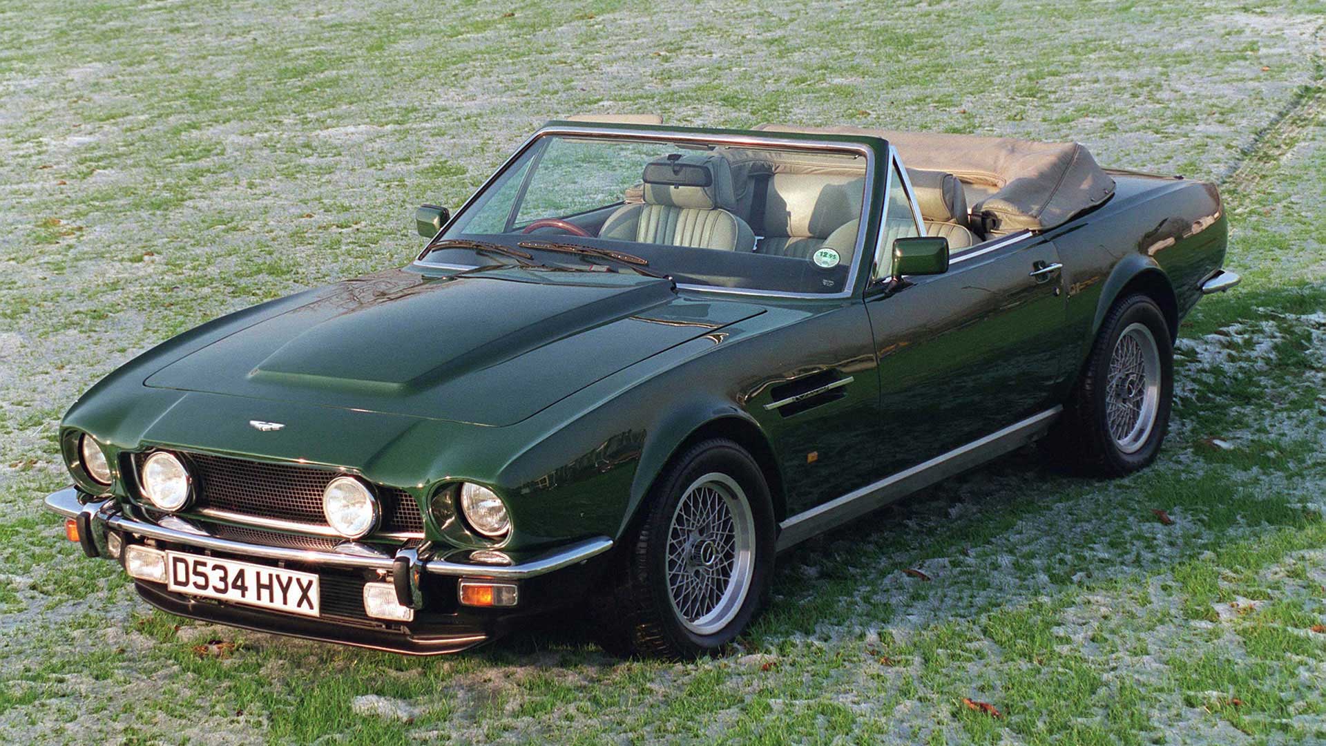 Aston Martin V8 Volante; The Living Daylights (1987)