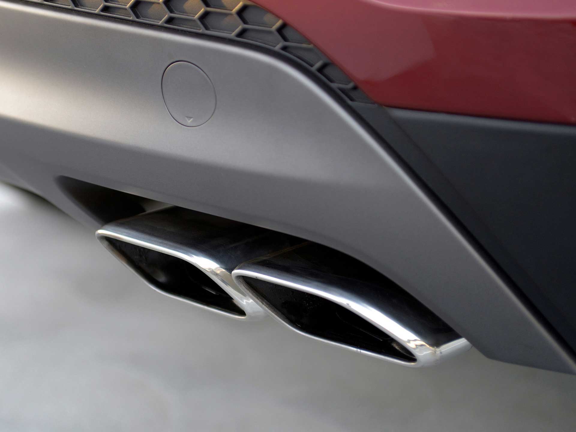 Hyundai Tucson Tailpipe
