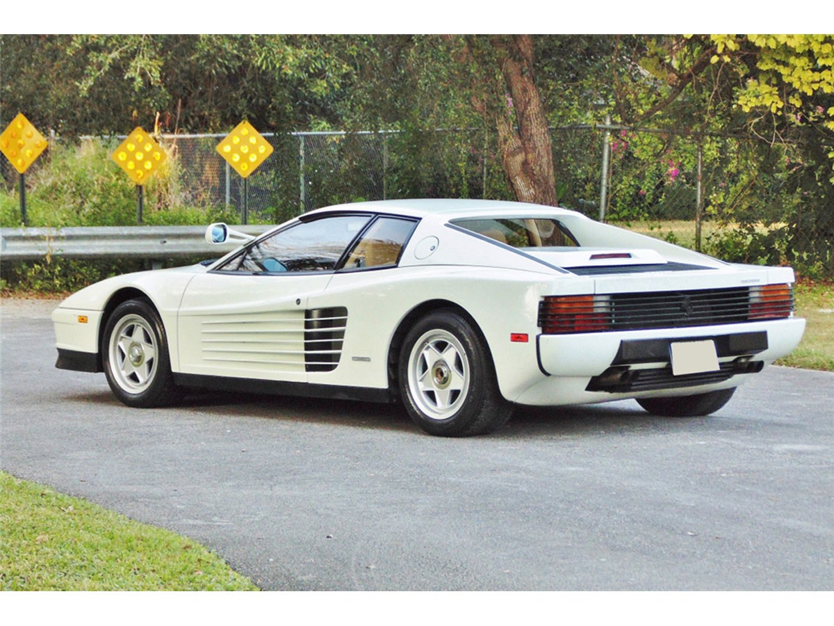 Sonny Crockett’s 1986 Ferrari Testarossa From Miami Vice Is For Sale