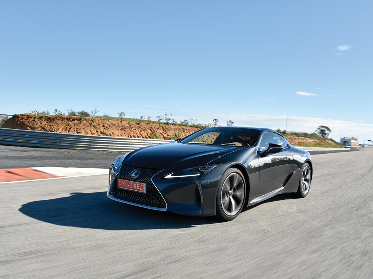 The Lexus LC500 Flies the Coupe