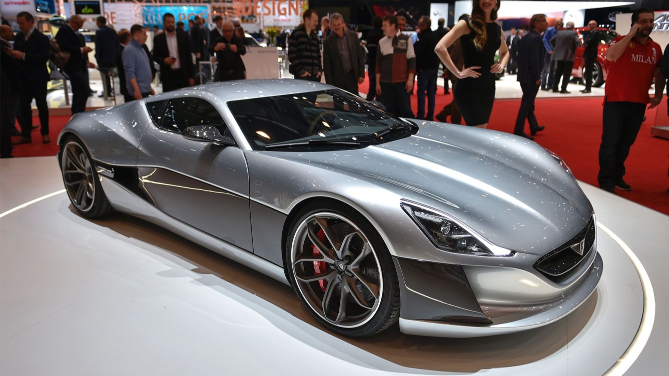 Pink Rimac Car Watch How Rimac Delivers Power in its 1,073-Horsepower Electric Supercar