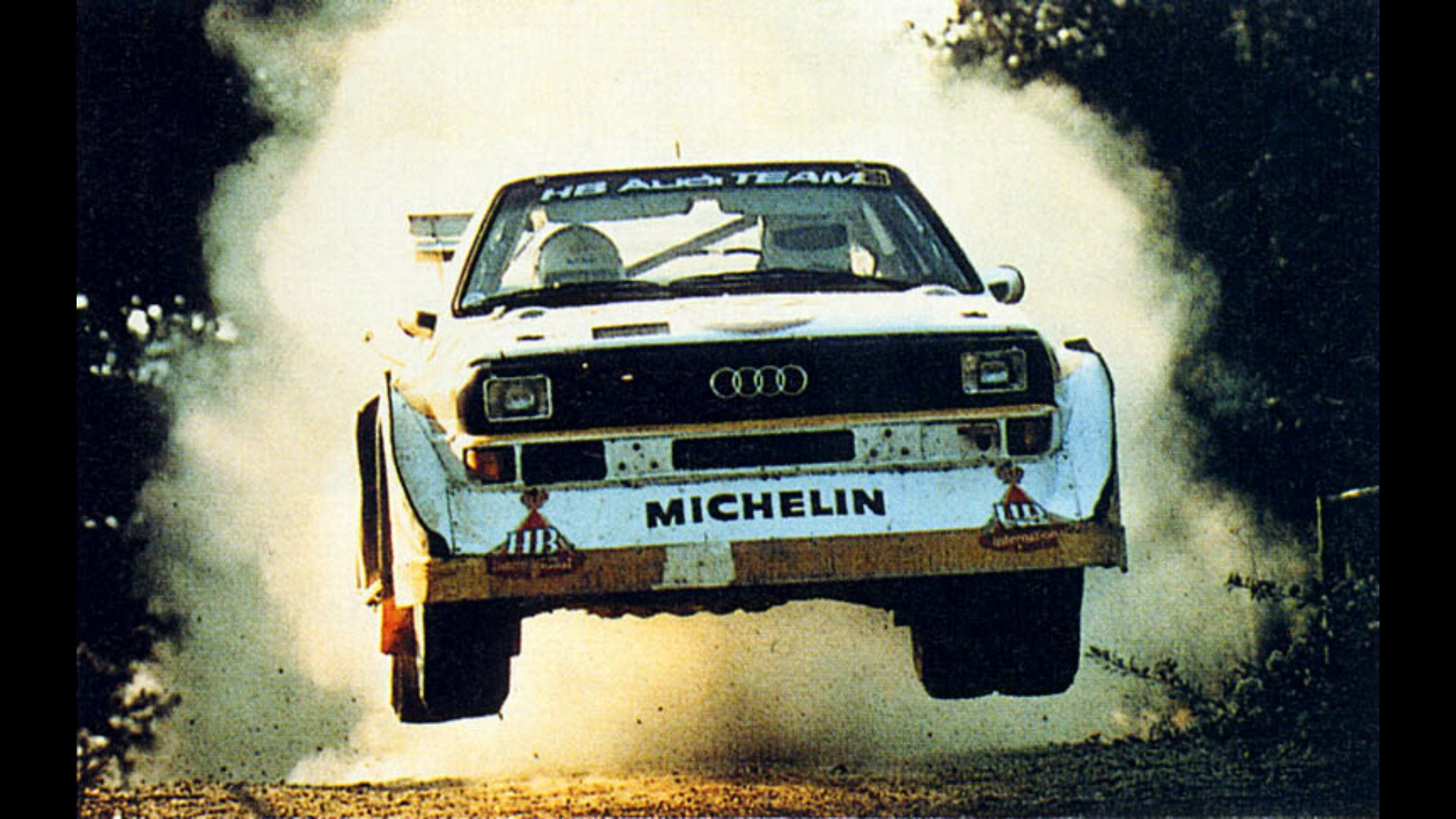 Audi Quattro rally car