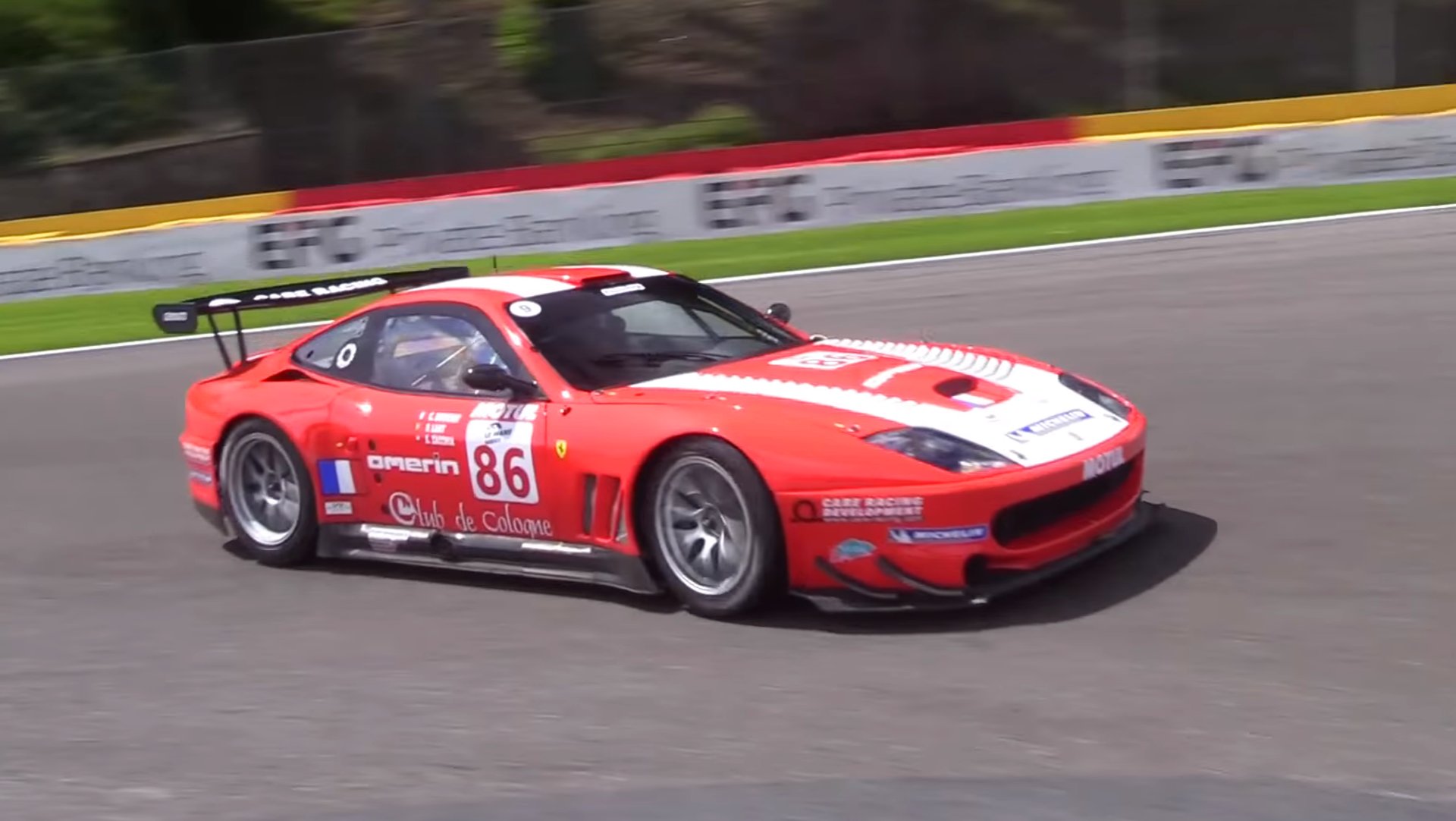 Enjoy the Sights and V12 Sounds of a ProDrive Ferrari 550