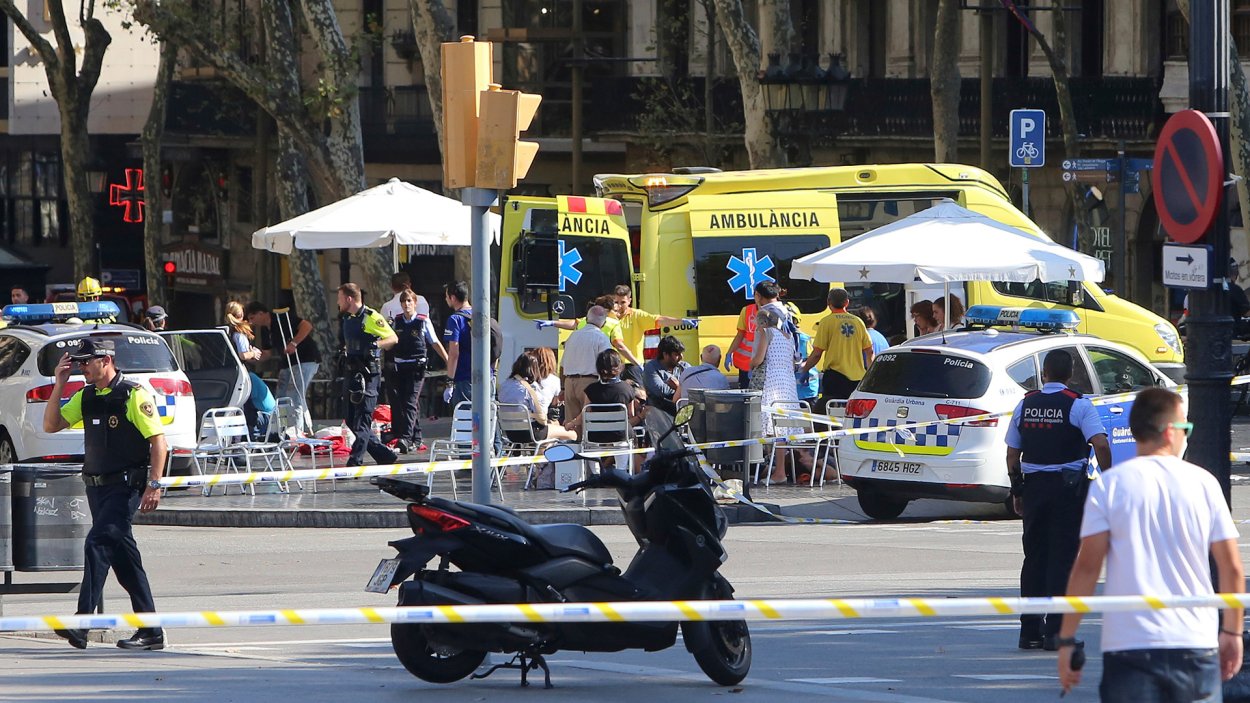 12 Dead, 80 Injured in Barcelona After Man Drives Van into Crowd in ...