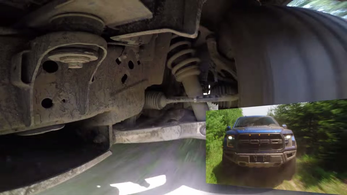 Watch a 2017 Ford F-150 Raptor's Suspension Get an Off-Road Workout