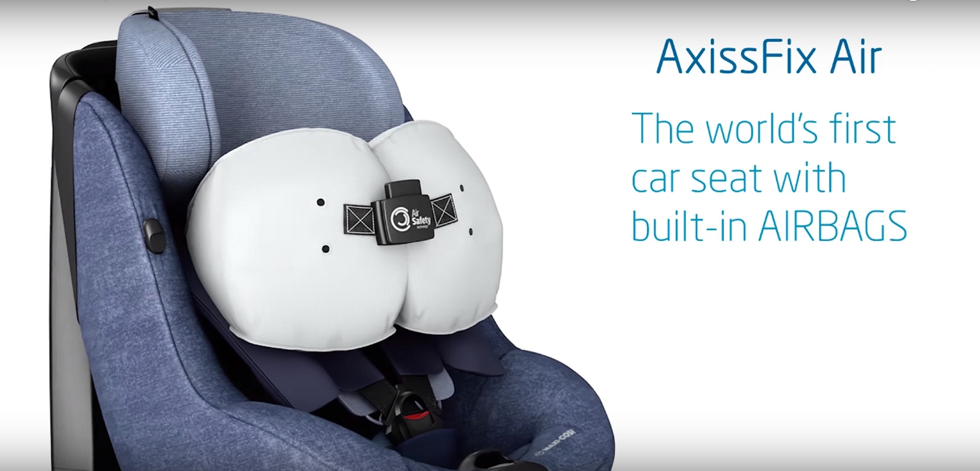 World’s First Child Car Seat with InBuilt Airbags Introduced