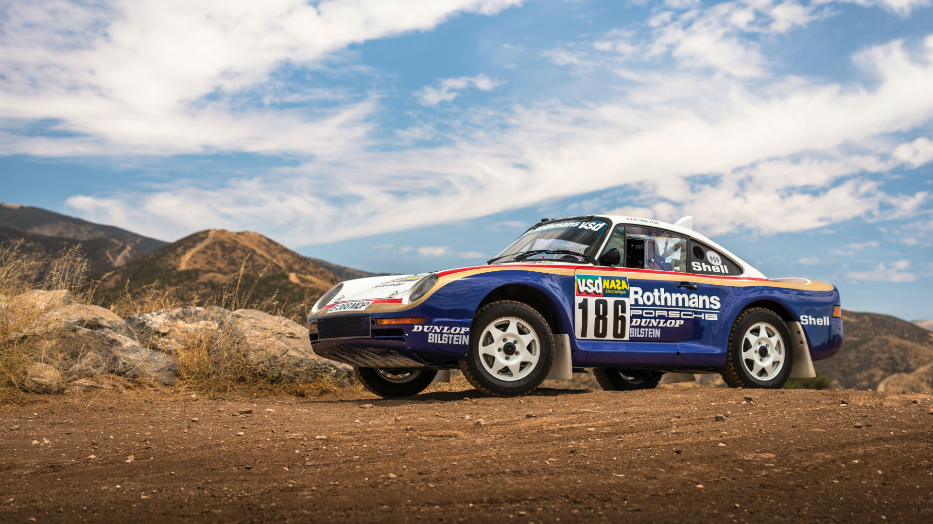 Paris-Dakar Porsche 959 Rally Car is Headed to Auction for $3 Million
