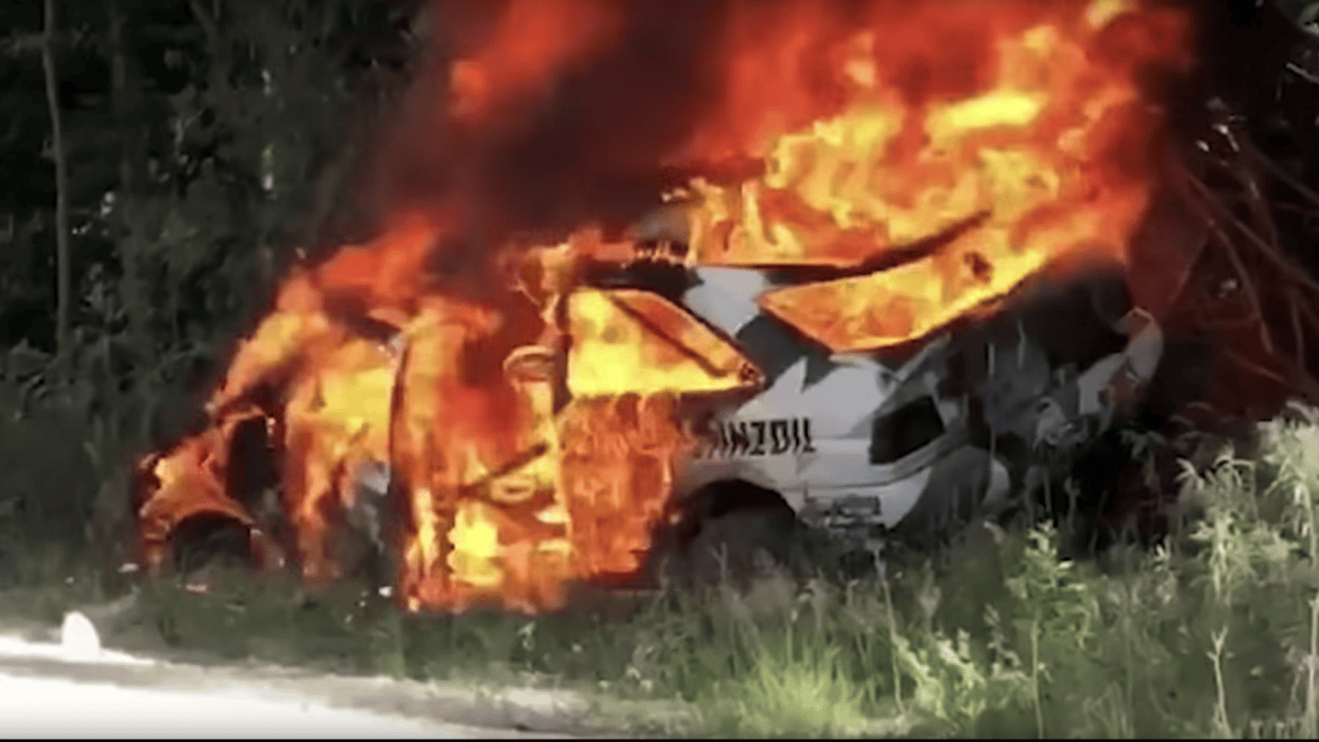 Behind the Scenes of Ken Block's Rally Car Fire