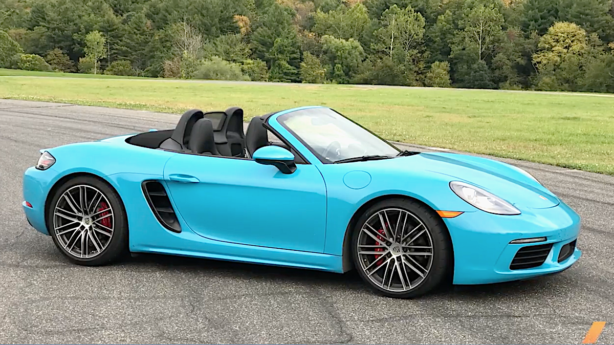 Porsche 718 Boxster S Lime Rock Track Review: Different, But the