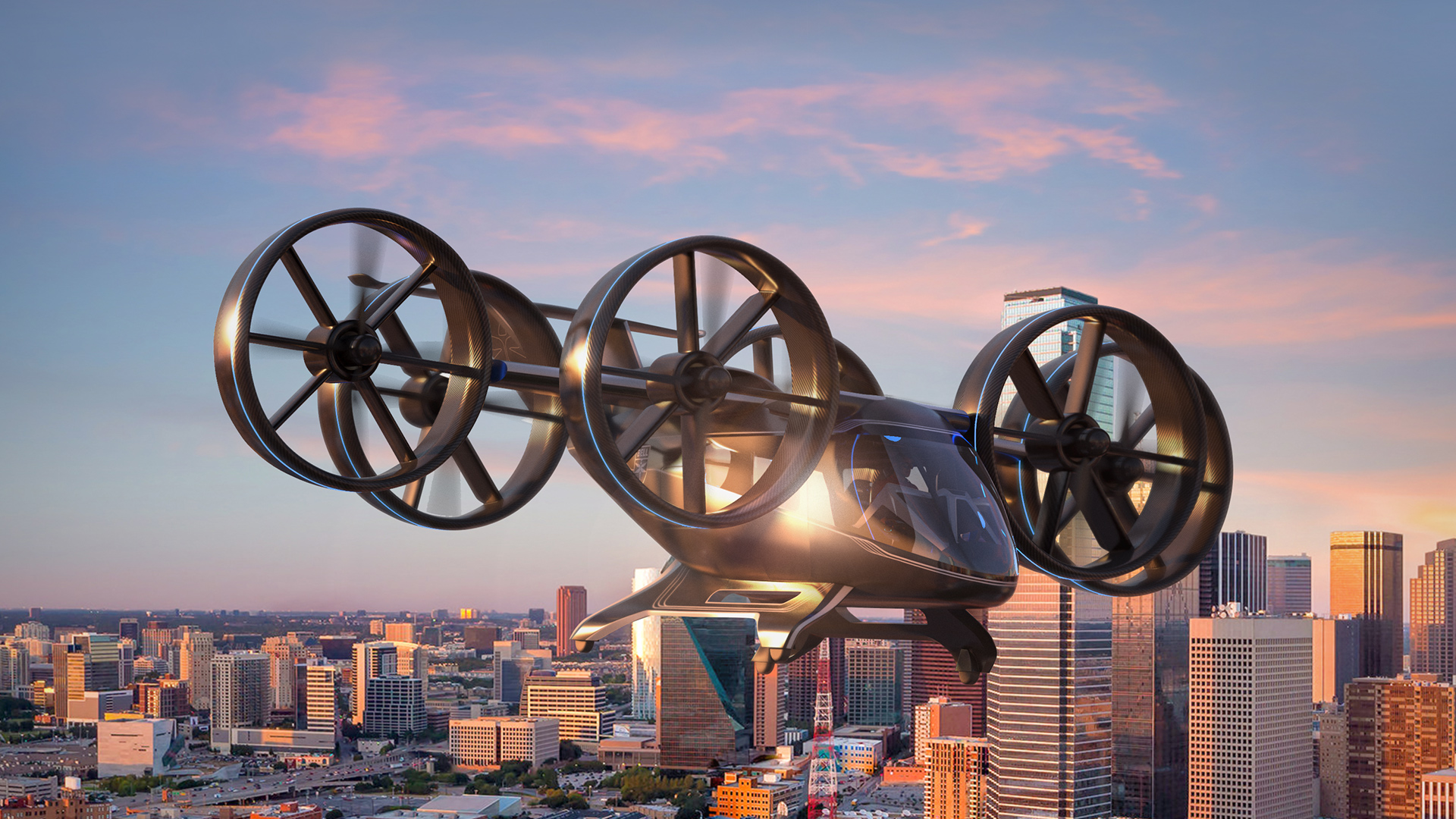 Bell Reveals the World's First Realistic Air Taxi Concept at CES 2019