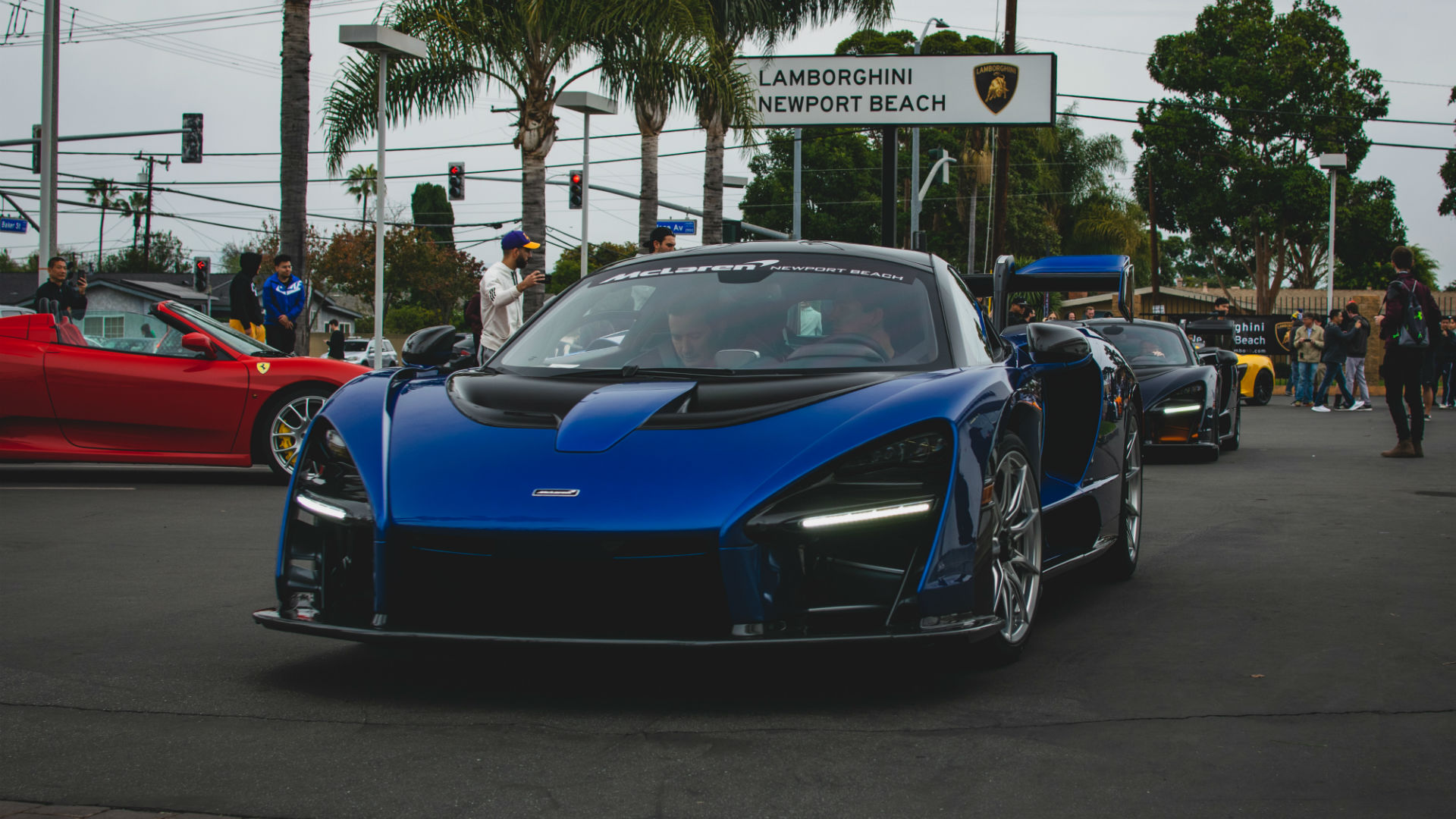 Gallery: Seven McLaren Sennas Take Over Lamborghini Newport Beach
