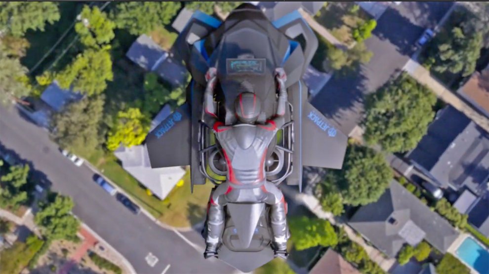 Jetpack Bike JetPack Aviation's $380,000 Hover Bike Now Up for Pre-Order, If You Dare