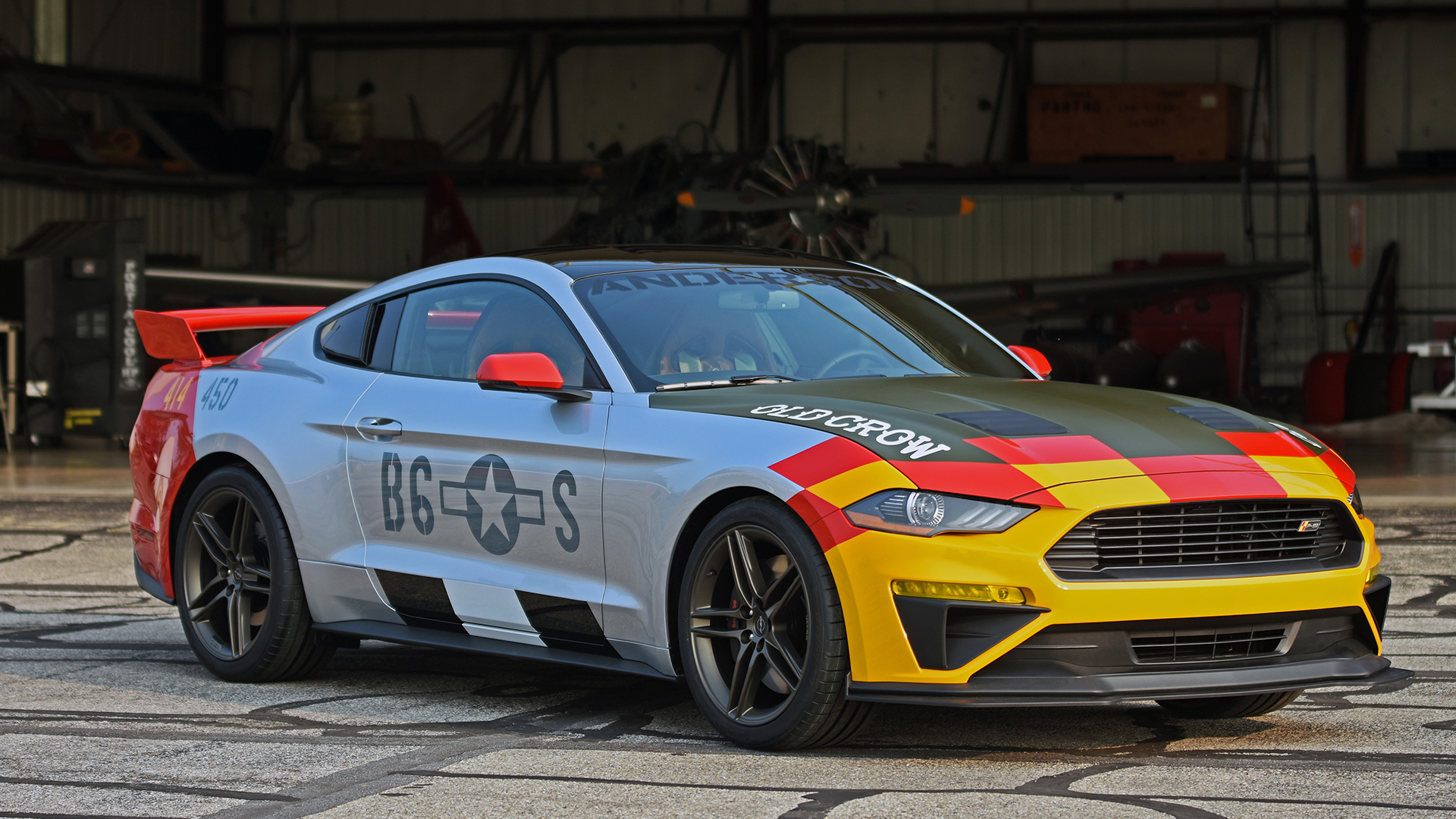 P-51-Inspired Ford Mustang GT 'Old Crow' Sells for Staggering $400,000