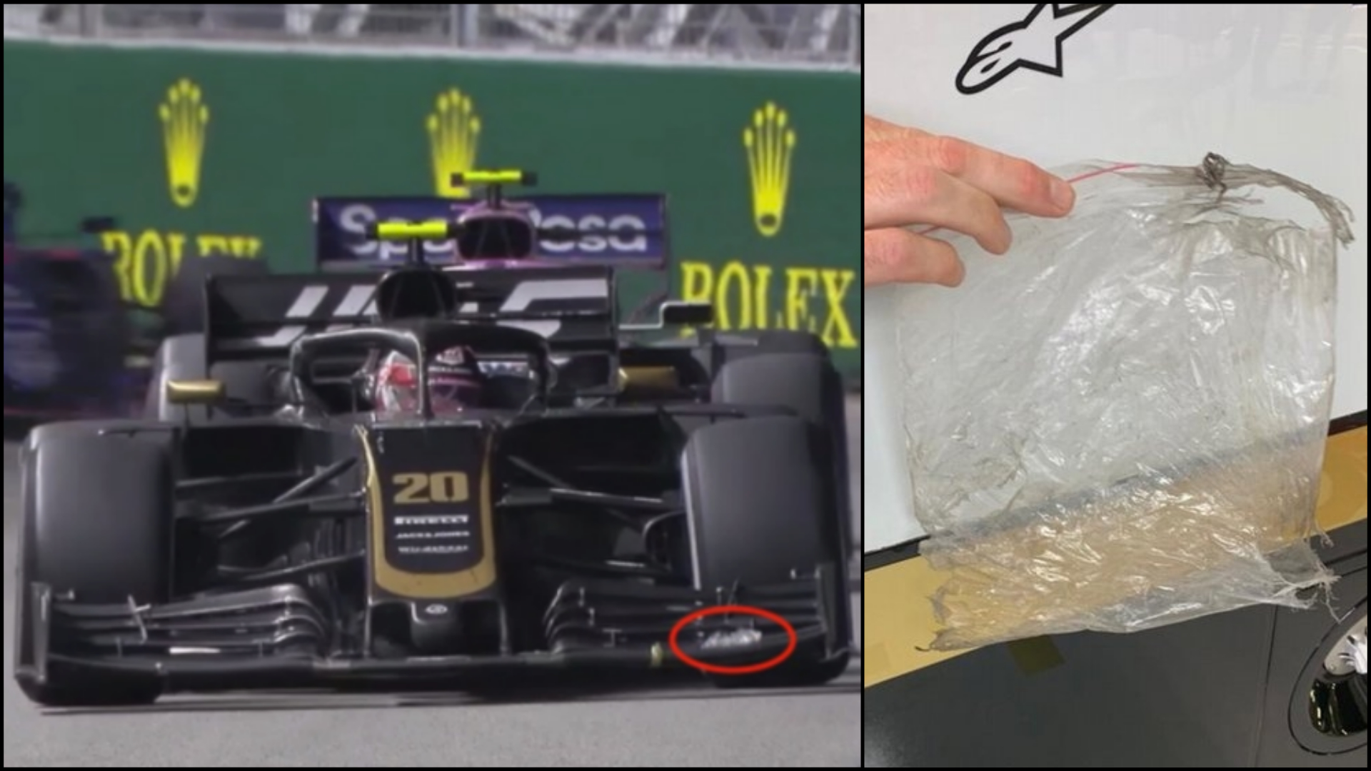 How a Stray Plastic Bag Ruined Haas F1 Team's Singapore Grand Prix