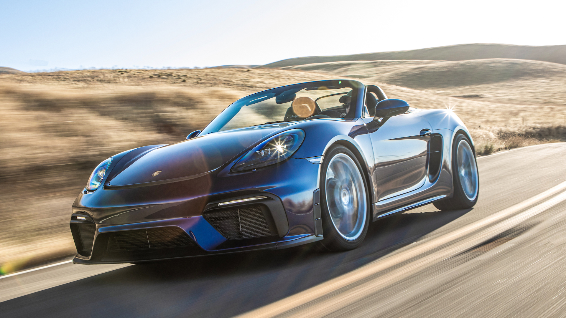 新品未開封品 1/43 Porsche 718 Spyder 2020 1/43 Porsche 718 (982) Spyder (Blue Grey) 2024 Diecast Minichamps