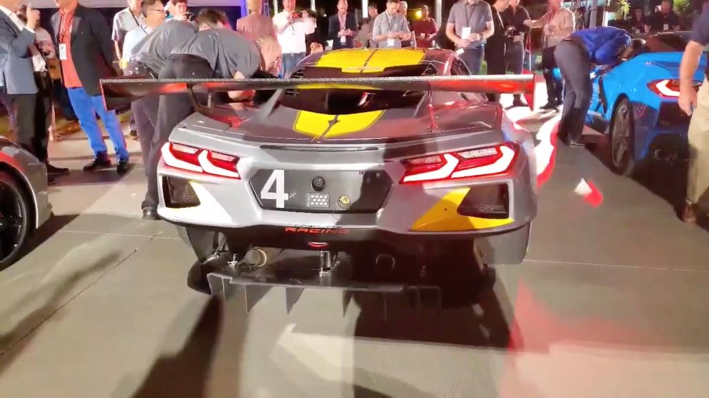 Listen to the New Chevrolet Corvette C8.R Race Car's High-Revving V-8 Wail