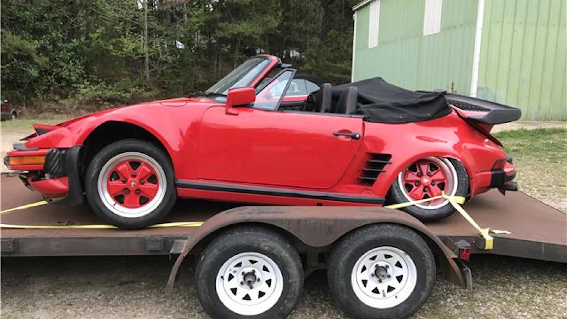 Wishful Seller Wants $90,000 for Crashed Porsche 911 Turbo