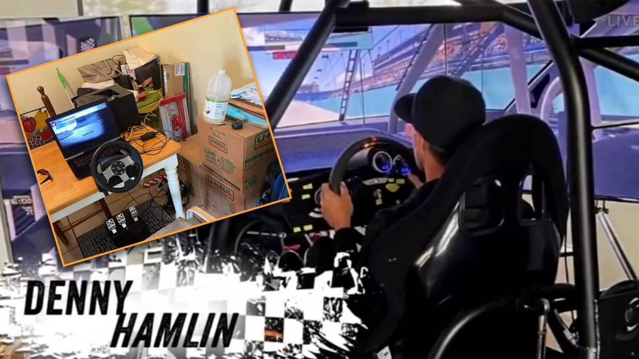 Joe Rogan Racing Simulator NASCAR Driver Ross Chastain's Bargain-Basement Sim Rig Beat a $50K ...
