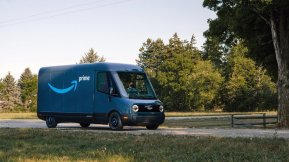 Here’s Our First Real Look at Amazon’s Rivian-Made Electric Delivery Van