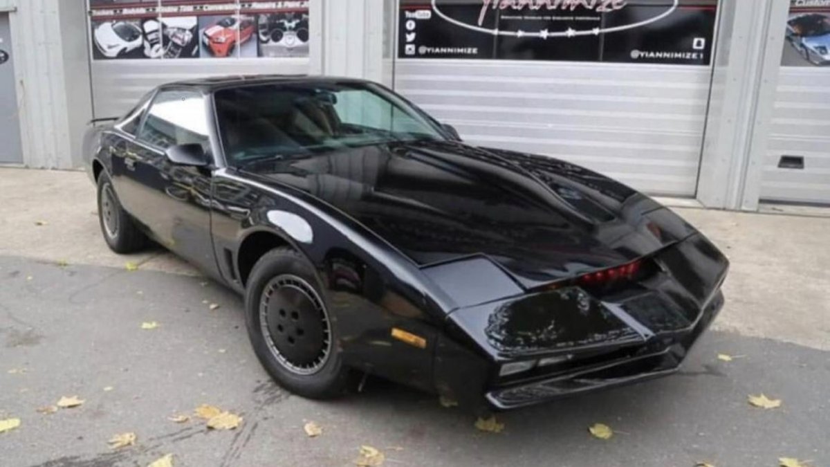 Updated Knight Rider Trans Am Knight Rider Star David Hasselhoff's Own K.I.T.T. Trans Am Is Up For Sale