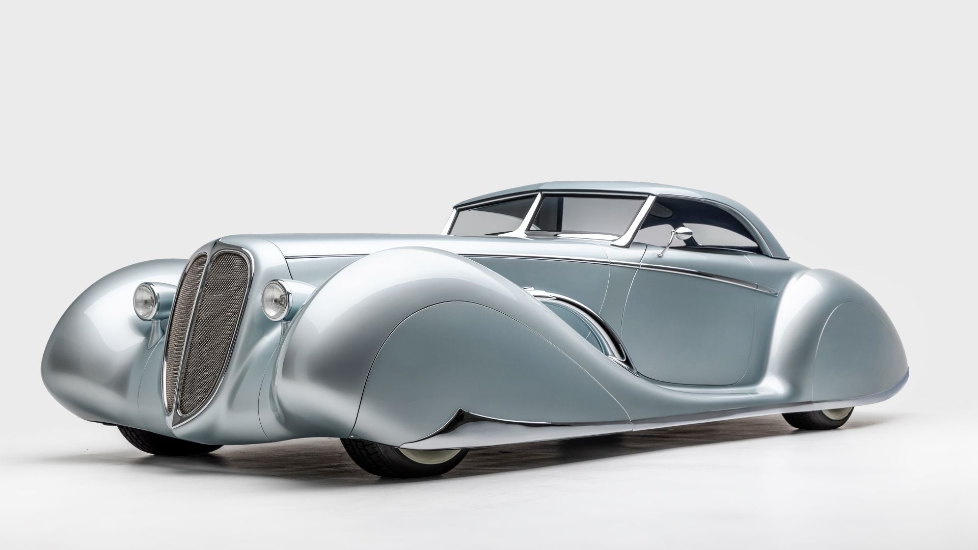 James Hetfield's Art Deco Hot Rod Rides the Lightning at the Petersen