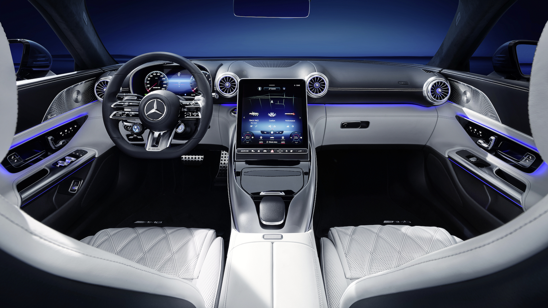 2022 Mercedes-AMG SL Gets a 12-Inch Movable Touchscreen