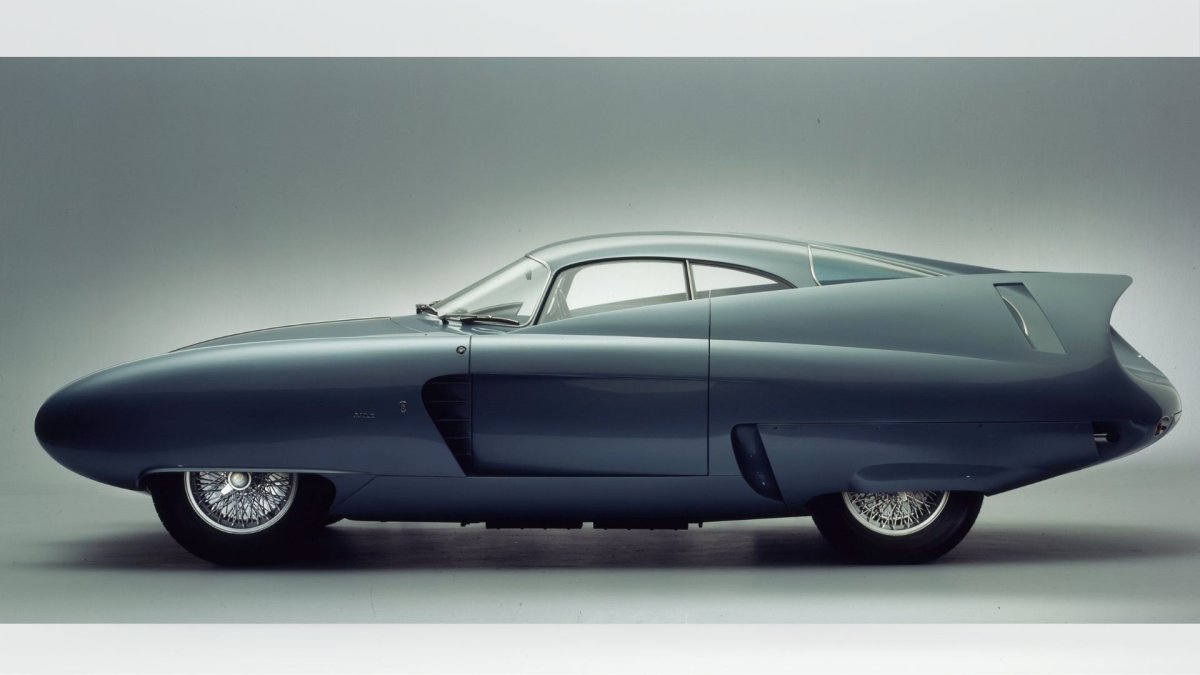 1954 Alfa Romeo Bat 7 Berlina Aerodinamica Tecnica Imagen de archivo