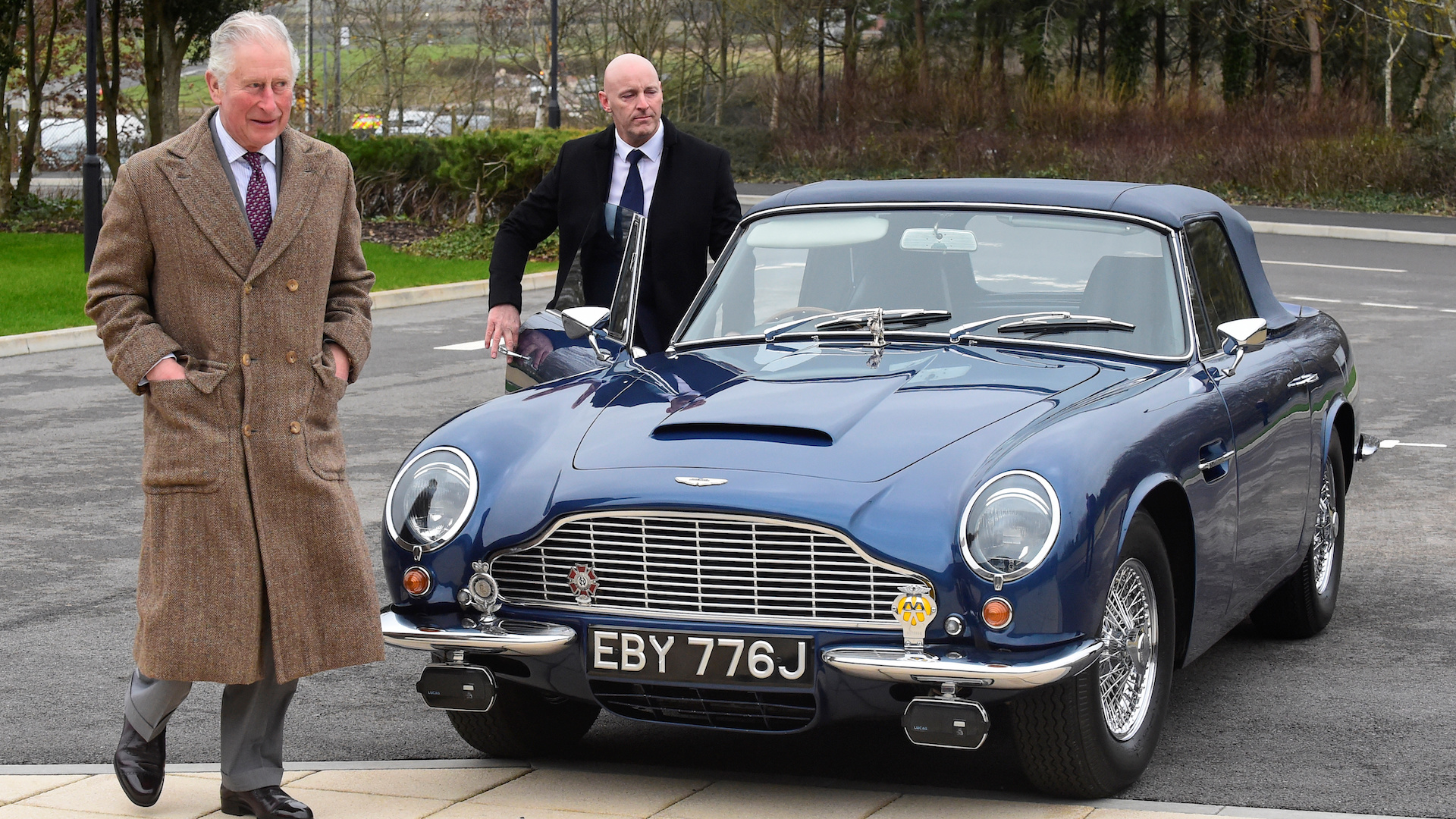 Prince Charles' Classic Aston Martin DB6 Runs on Wine and Cheese