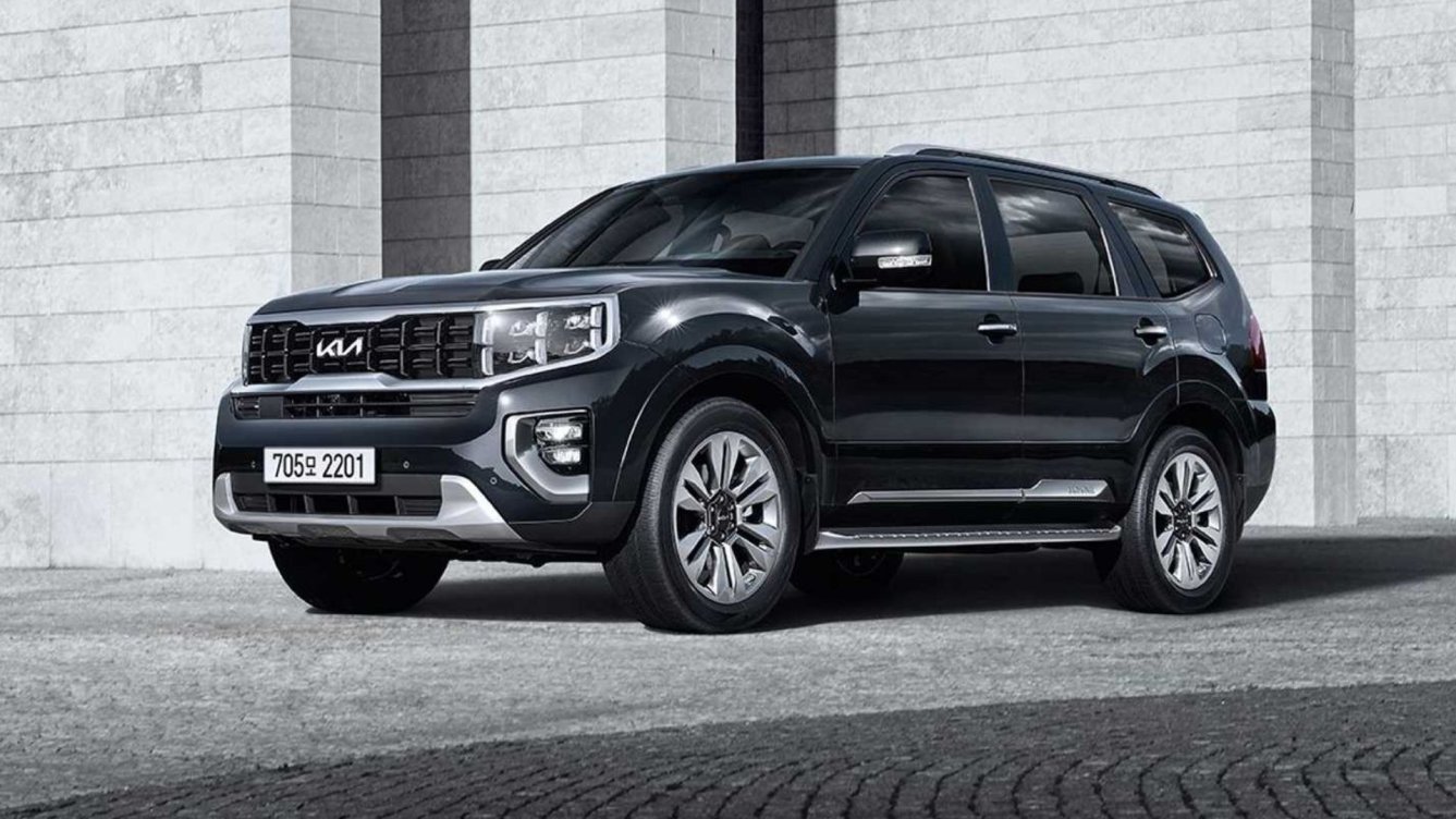 Kia Rectangle Kia Still Makes a Body-on-Frame SUV—You Just Can’t Buy It Here