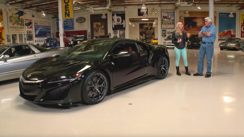 Jay Leno Dives Into the New Acura NSX