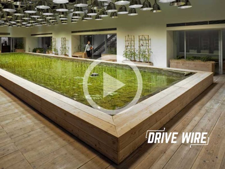 Drive Wire: Pasona Group’s Urban Farm Building
