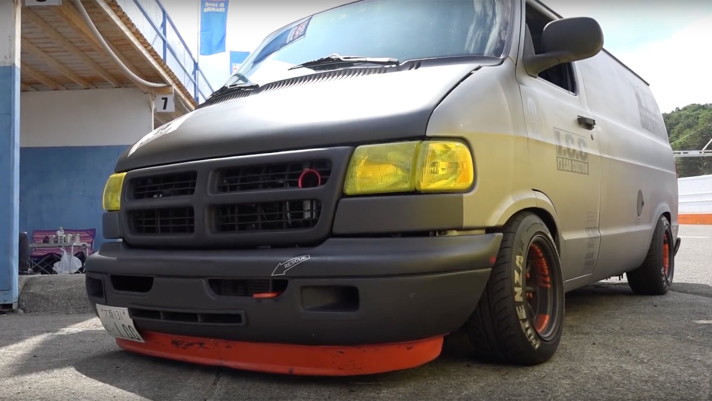 Japan's Custom Dodge Racing Vans Are Pure Coolness