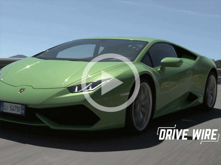 Drive Wire: Your Next Taxi Ride Could Be In A Lamborghini Huracan