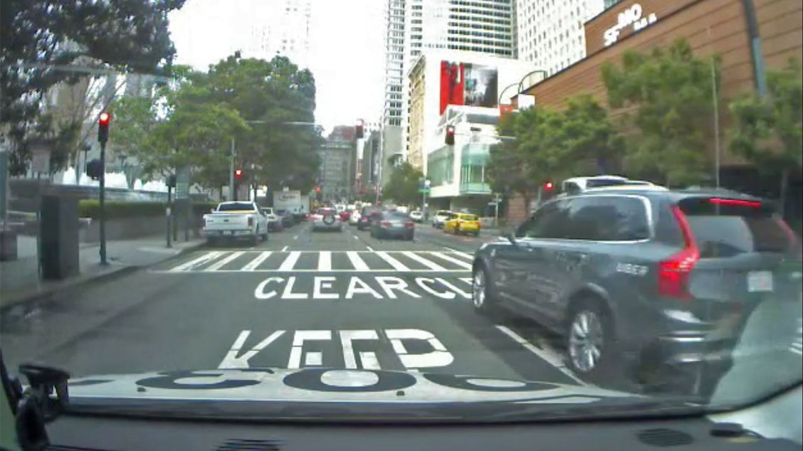 Whoa, Did That Self-Driving Uber Run a Red Light in San Francisco?