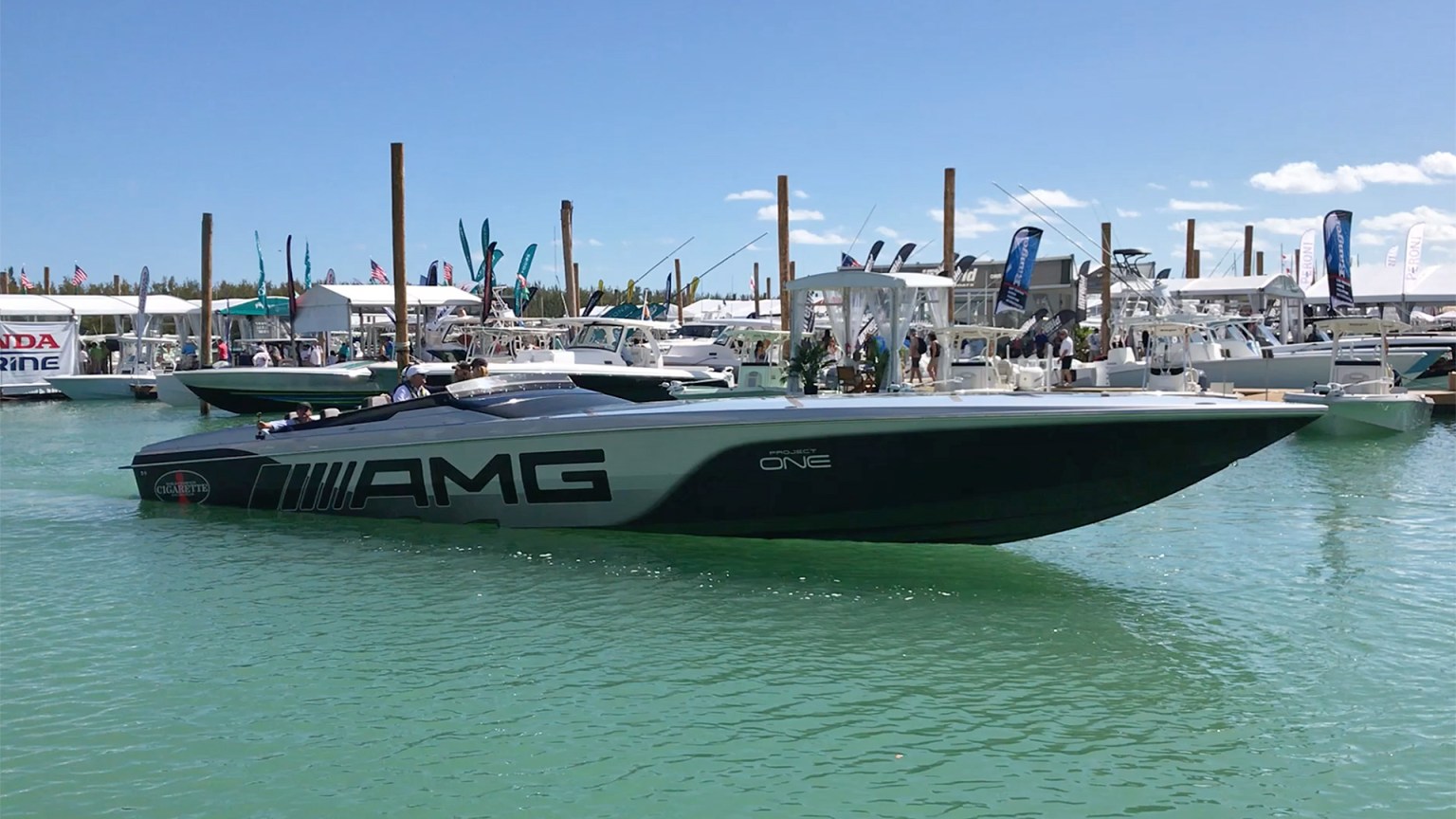 Cigarette Racing 515 Ride Along in the Cigarette Racing-Mercedes-AMG Hypercar-Inspired 515 ...