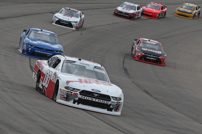 Cole Custer leads the way