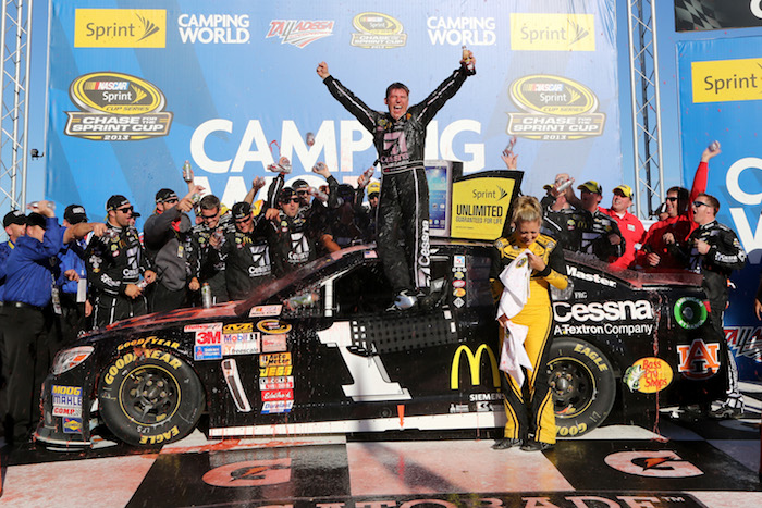 McMurray wins at Talladega